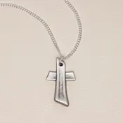 Accord Cross Necklace (Sterling Silver)