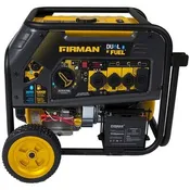 10000/8000W Electric Start Dual Fuel Portable Generator with Wheel Kit