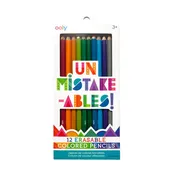 Un-Mistake-Ables!: Erasable Colored Pencils (Set of 12)