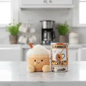 Stuffed Pumpkin Spice Latte in a Can