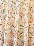 Ajmeer Fabric by the Yard - Ivory