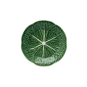 Bordallo Pinheiro - Cabbage Dessert Plate Green