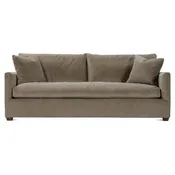 89″ Lilah Sofa – Fawn Brushed Velvet