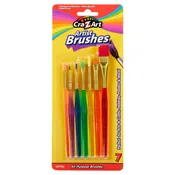 Cra-Z-Art Artist Paint Brushes, 7 Count – Assorted Sizes, All-Purpose, Non-Toxic