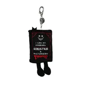 I Like My Horrors Sinister & Disturbing Book Plush Bag Charm