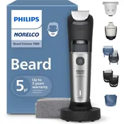 Philips Norelco Beard Trimmer 7000 Series Beard styling with hair collector BT7670/40