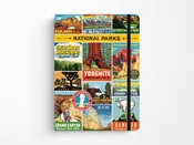 Cavallini Large Vintage Notebook - National Parks