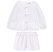 Alma Swiss Embroidery Set in Ivory