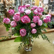 Lavender Roses & Spray Roses