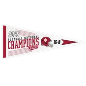 2025 Indiana Football National Champions Pennant