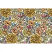Autumn Acanthus Paper Placemats
