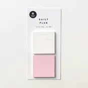 1981- Cream Pink Memo Flags