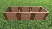 2’ x 6’ Raised Garden Bed Planters - GardenBLOX Classic
