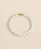 14k Gold Pearl Bracelet