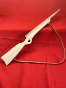 Wooden Rifle With Leather Strap ( kids toy ) y2-400