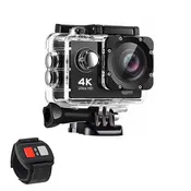 4K  Waterproof All Digital UHD WiFi Camera + RF Remote and Accessories