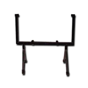 10" Square Black Metal Art Stand