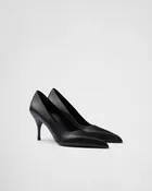 Leather pumps