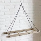 Hanging Wood Ladder Decoration