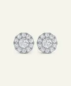 Novello Lab-grown Diamonds Composite Screw Studs-1.75 Ct. T.w.