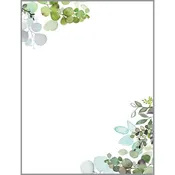 Desk Note Refill - Botanical Leaves