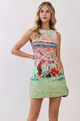 Abstract Football Print Mini