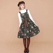 Alphabet Bears Sleeves Dress