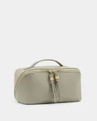 Soho Medium Makeup & Wash Bag in Green Mist
