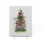 "Anna Loves Food" Watercolor Print