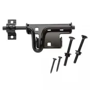 Everbilt Black Slide Bolt Gate Latch