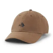Embroidered Fly Waxed Cotton Ball Cap