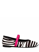 ATHENARA By MARCELA HERNANDEZ Zebra Ballet Flat