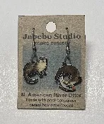 Earrings- North American River Otter