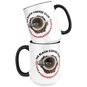 The VINTAGE Black Coffee Club Mug