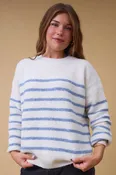 Beatrice Ribbed Pullover Sweater