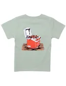 Crawfish Cooler Chrome Grey: Short Sleeve