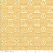 Happy Fall Days Collection Vintage Squares Cotton Fabric C16343