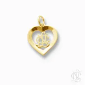 114 | Heart of Gold | NCL Inc. Ticktocker Award Program Charm