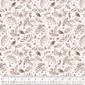 Fabric Windham Cream Plush Paisleys Dwell by the Quarter Yard 54740-1