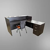 Used Cherryman 6x6 Reception Desk