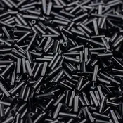 Black Miyuki Bugle Bead