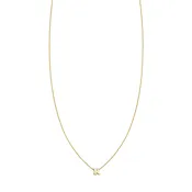 14k Gold Initial Necklace