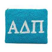 Alpha Delta Pi Beaded Coin Pouch