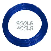 50 Feet Blue & 6 Crimps