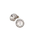 15mm - Clear - Clip On Performance Earrings