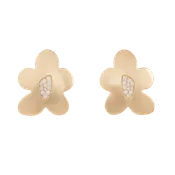 Arcadia Gold and Diamond Earrings