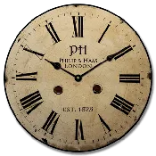 1914 Philip & Haas Clock