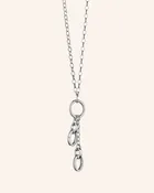18" "Design Your Own" Short Charm Chain Necklace, 2 Charm Stations