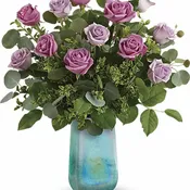 Watercolor Roses Bouquet