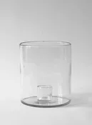 Glass Hurricane Candle Holder – Large